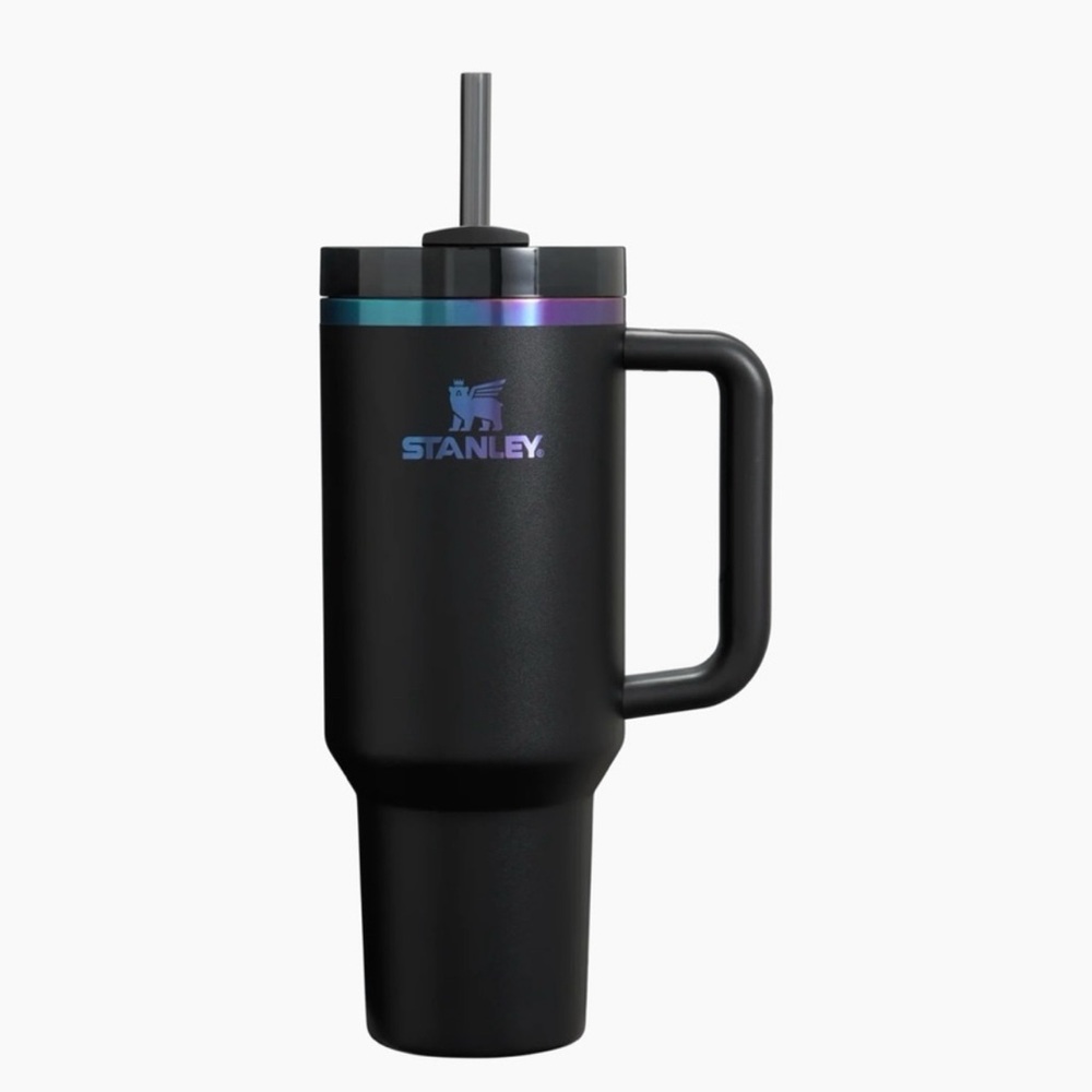Stanley Stainless Steel H2.0 FlowState Quencher Tumbler- Black Chroma- NWT